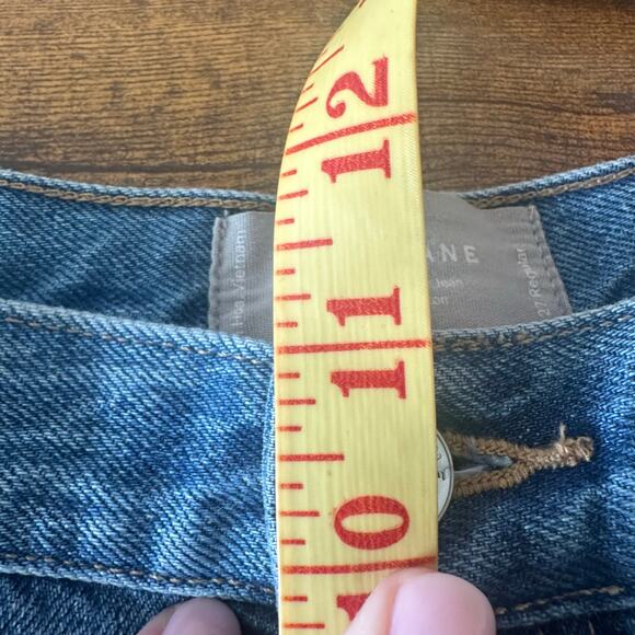 Everlane The '90s Cheeky Jean Vintage Mid Blue Size 27 Regular EUC - Picture 12 of 13